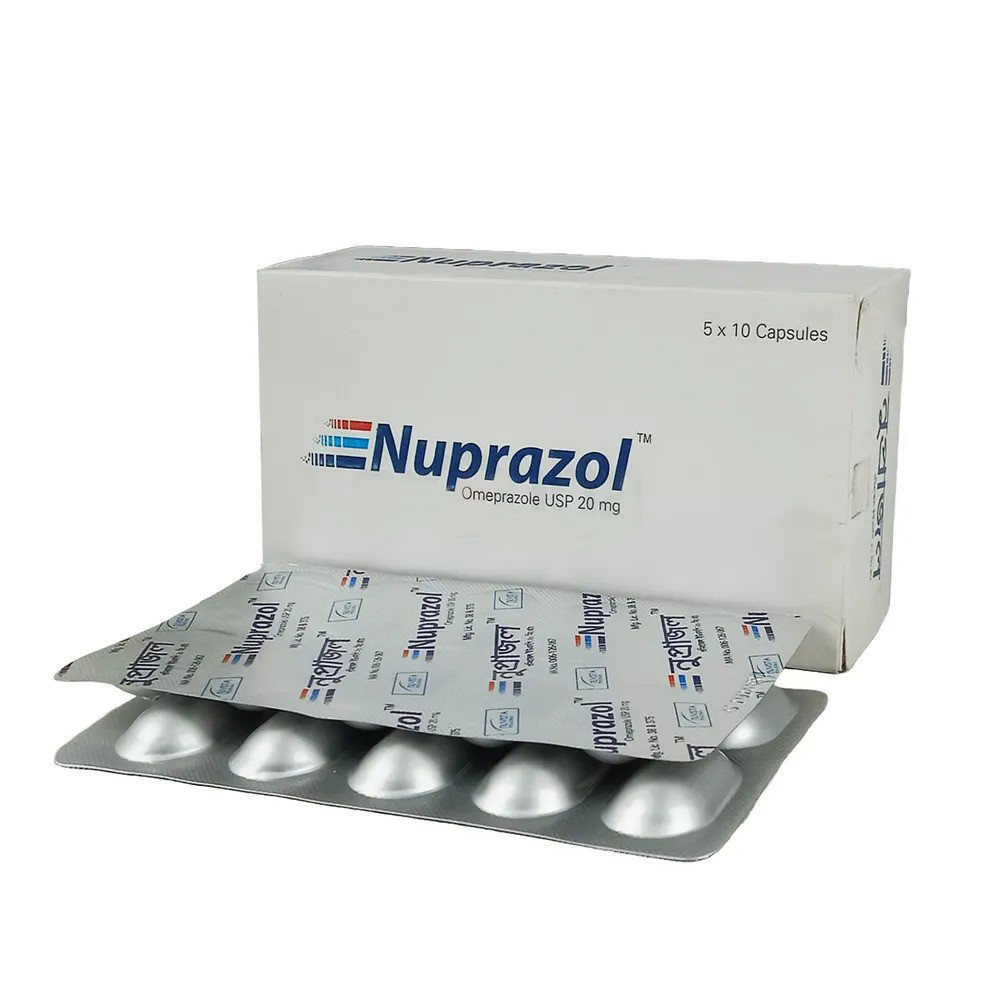 Capsule Nuprazol 20mg (50pcs)