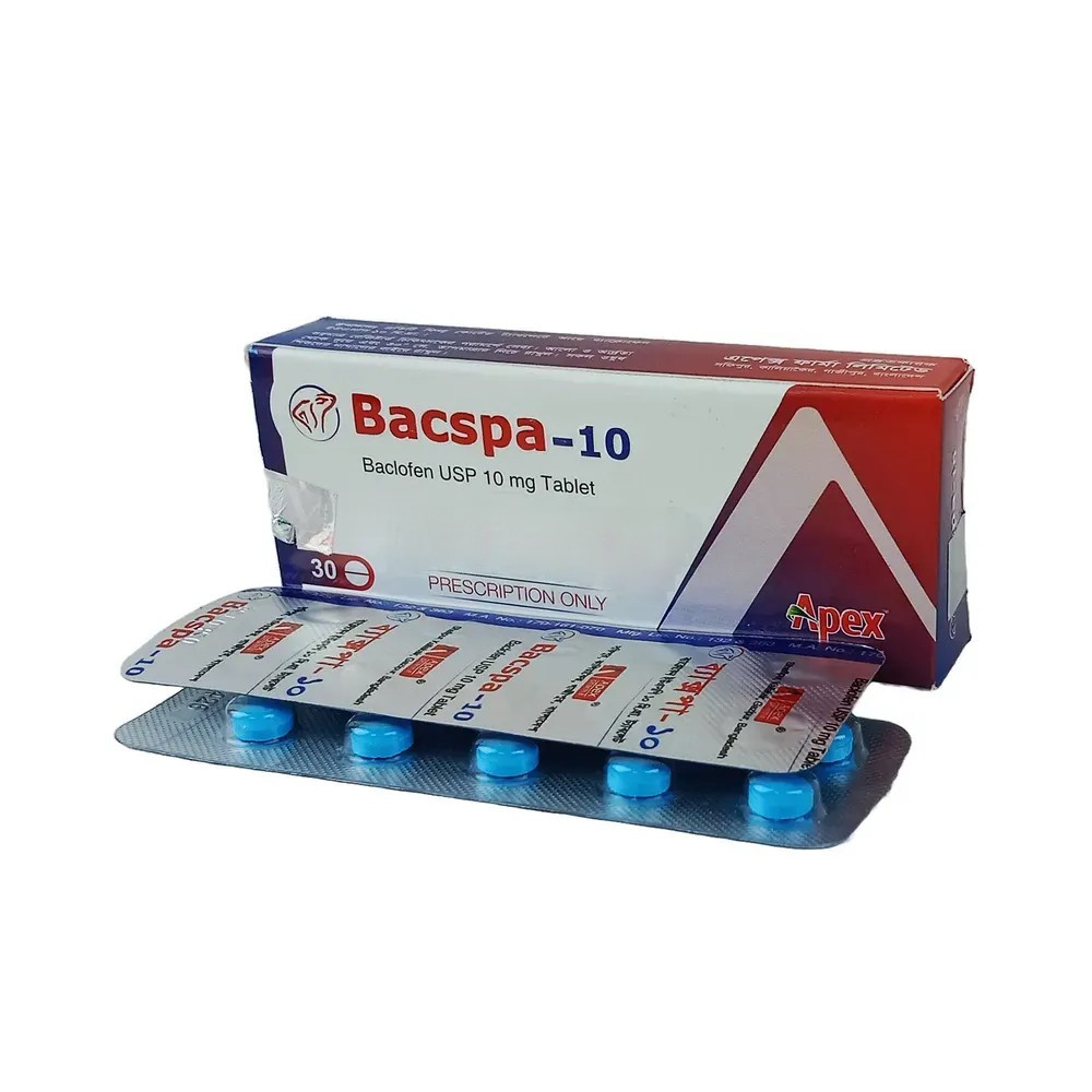 Tablet Bacspa 10mg (30pcs) (Beclofenac Apex)