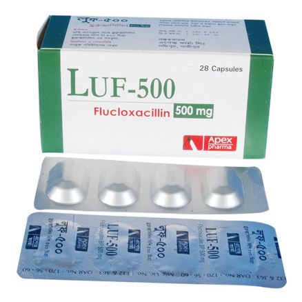 Capsule Luf 500mg (28pcs) (Flucloxacilin Apex)