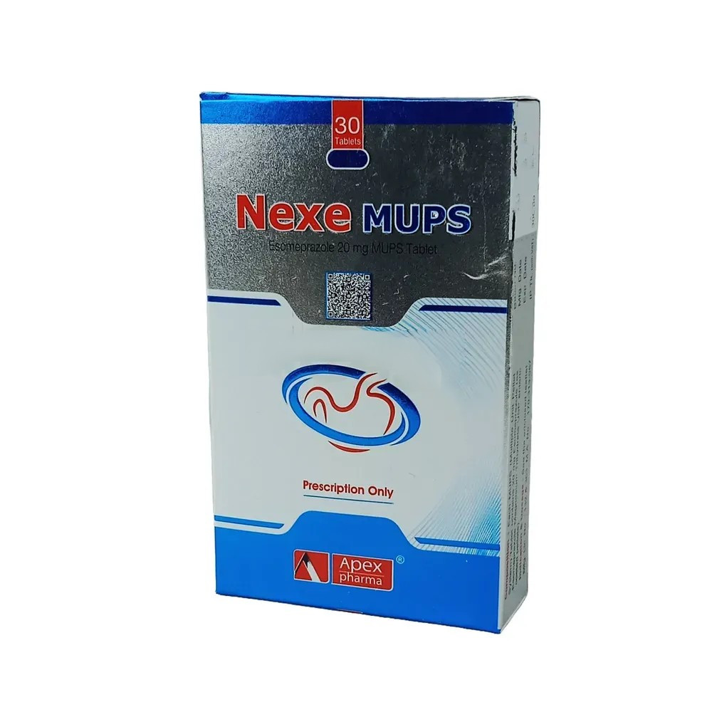 Tablet  Nexe MUPS 20mg (30pcs) (Esomeprazole Apex)