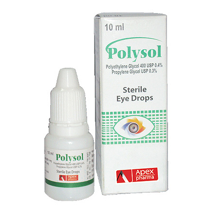 Eye Drop Polysol 0.4%+0.3% (10ml)