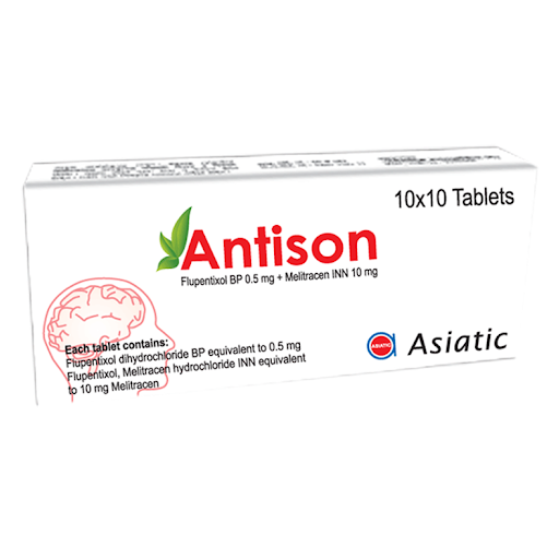 Tablet Antison 0.5mg+10mg (100pcs)
