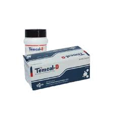 Tablet Temcal-D 500mg+200iu (30pcs) (POT)