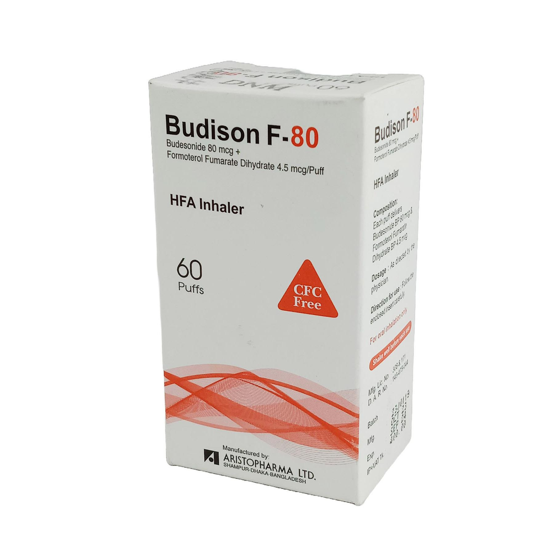 Inhelar Budisone F-80 (60 puff)