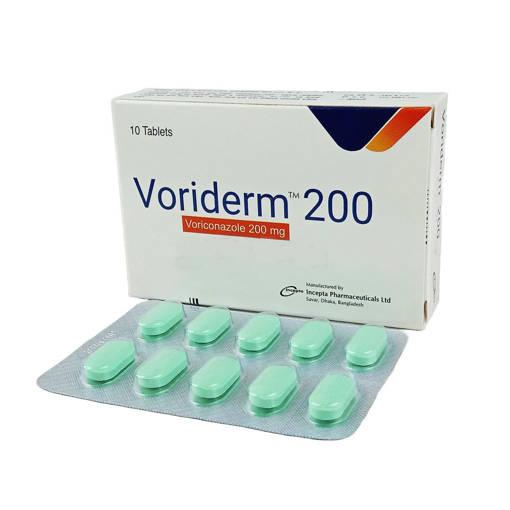 Tablet Voriderm 200mg (10pcs)