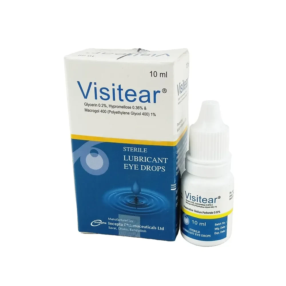 Eye Drop Visitear 0.2%+0.36%+1% (10ml)