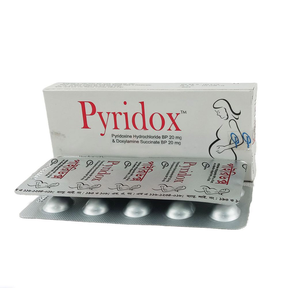 Tablet Pyridox 20mg+20mg (30pcs)
