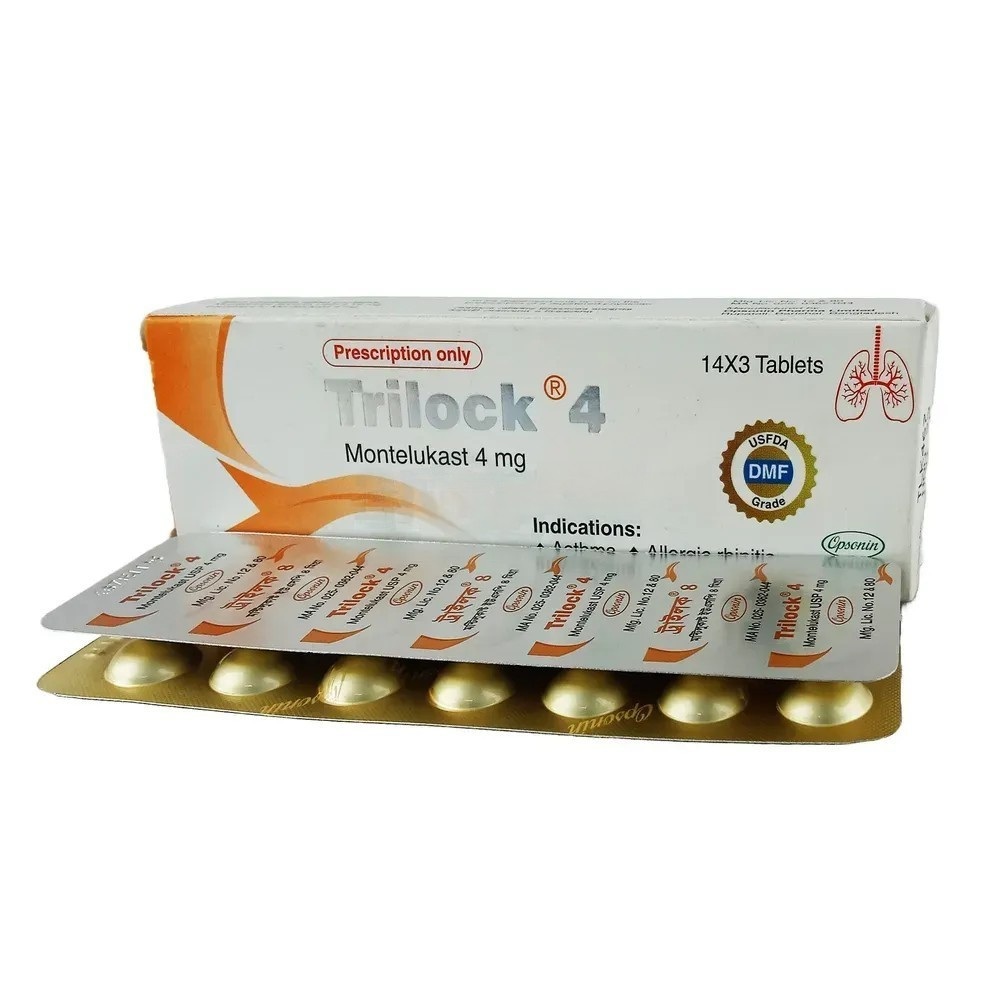 Tablet Triloc 4mg (42pcs)