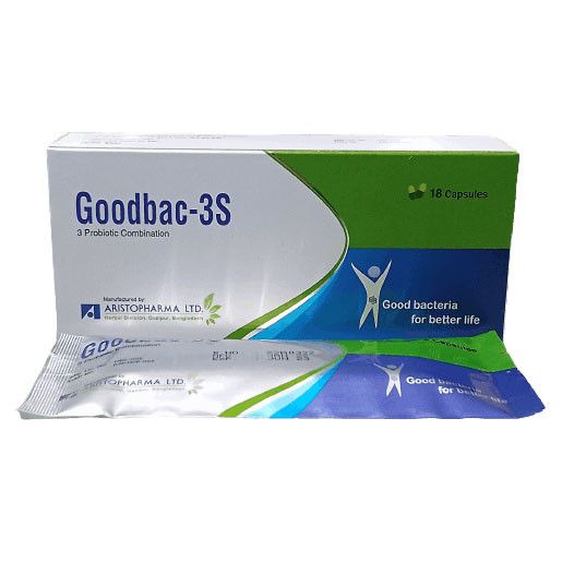 Capsule Goodbac-3S (4 bilion) (18pcs)