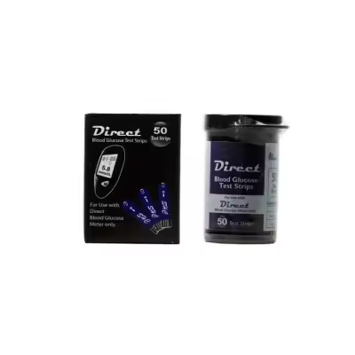 Direct Blood Glucose Test Strip (50 PCS)