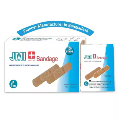 JMI First Aid Bandage (100 Pcs Box)