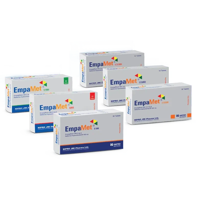 Tablet Empamet 12.5/1000mg (