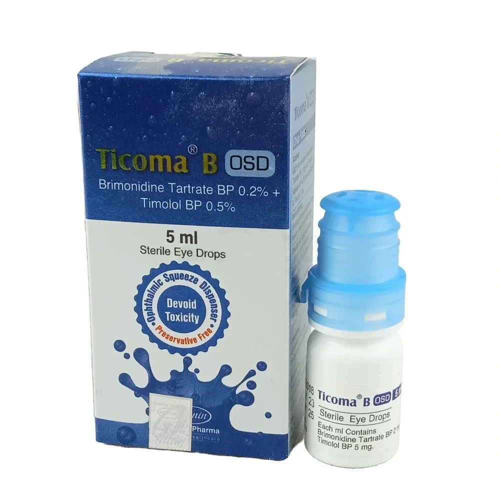 Eye Drop Ticoma B OSD 0.2%+0.5% (5ml)