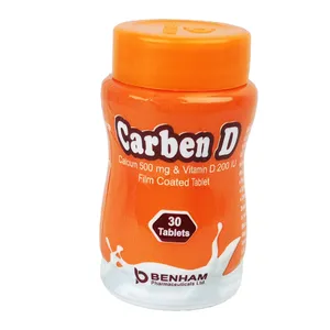 Tablet Carben-D 500mg+200iu (30pcs)