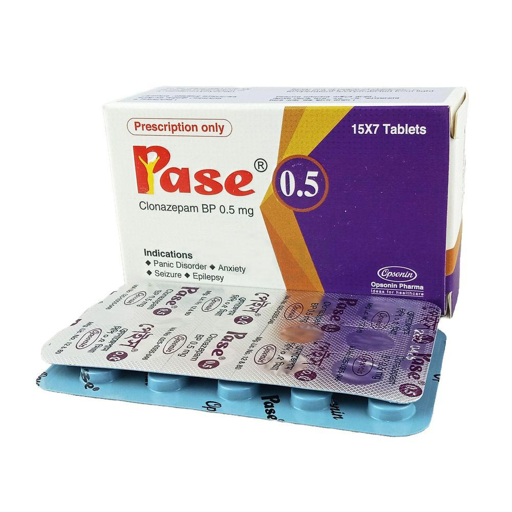 Tablet Pase 0.5mg (105pcs)